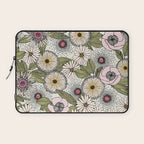 Australian garden chalk Laptop Sleeve Gallery Image 1