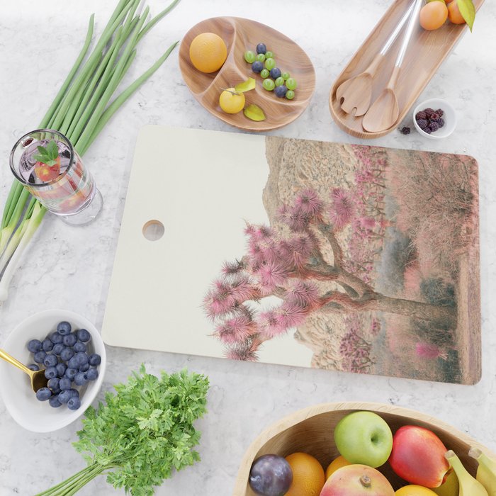 Surreal Desert #2 - Joshua Tree Nature Photography Cutting Board Gallery Image 2