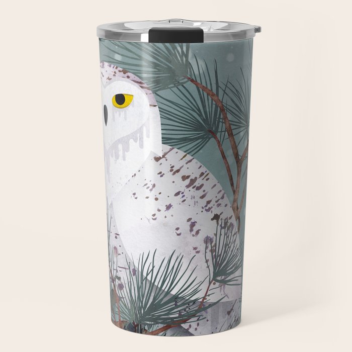 Snowy Travel Mug Gallery Image 1