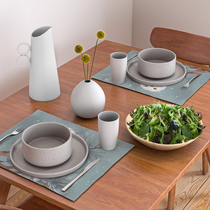 Snowy Placemat Gallery Image 2