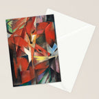 "The Foxes" by Franz Marc, 1913 Stationery Card Gallery Image 2