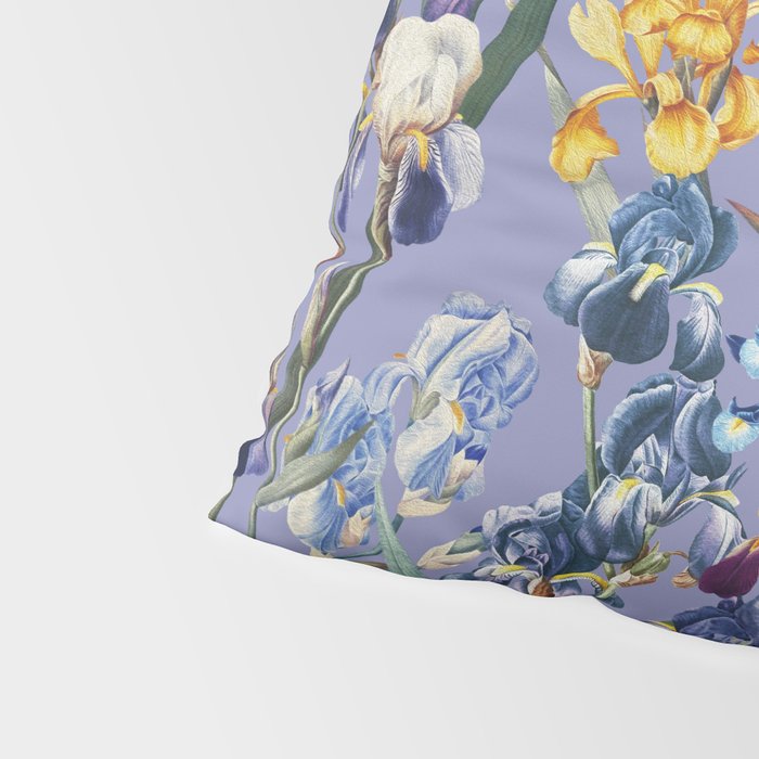 Iris Garden Pillow Sham Gallery Image 4