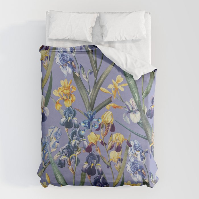 Iris Garden Duvet Cover Gallery Image 1