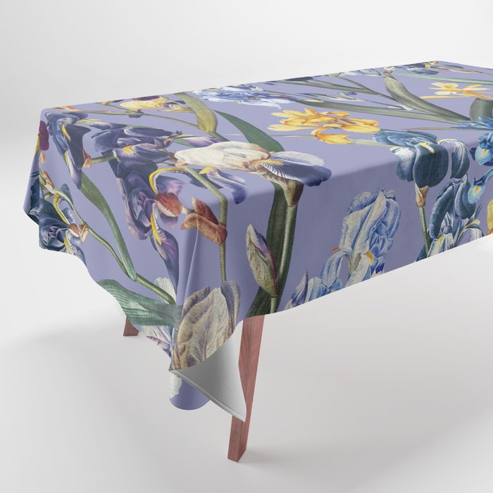 Iris Garden Tablecloth Gallery Image 1