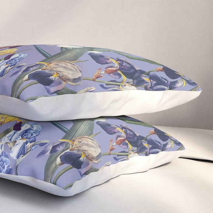 Iris Garden Pillow Sham Gallery Image 3