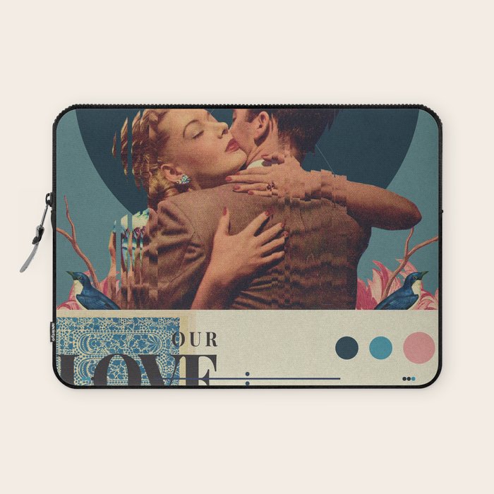 Our Love tore Time to Pieces Laptop Sleeve Gallery Image 1