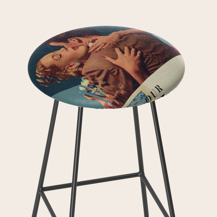 Our Love tore Time to Pieces Stool Gallery Image 2