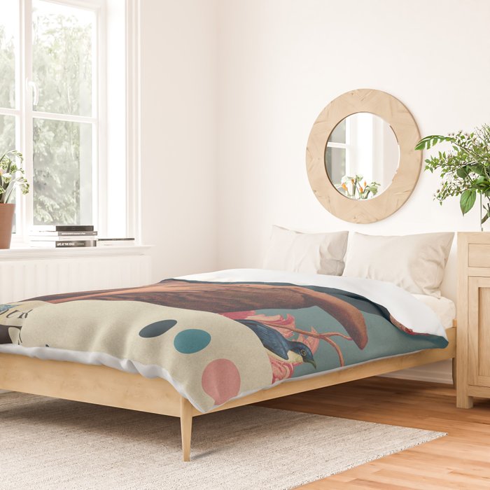 Our Love tore Time to Pieces Duvet Cover Gallery Image 2