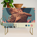 Our Love tore Time to Pieces Credenza Gallery Image 1