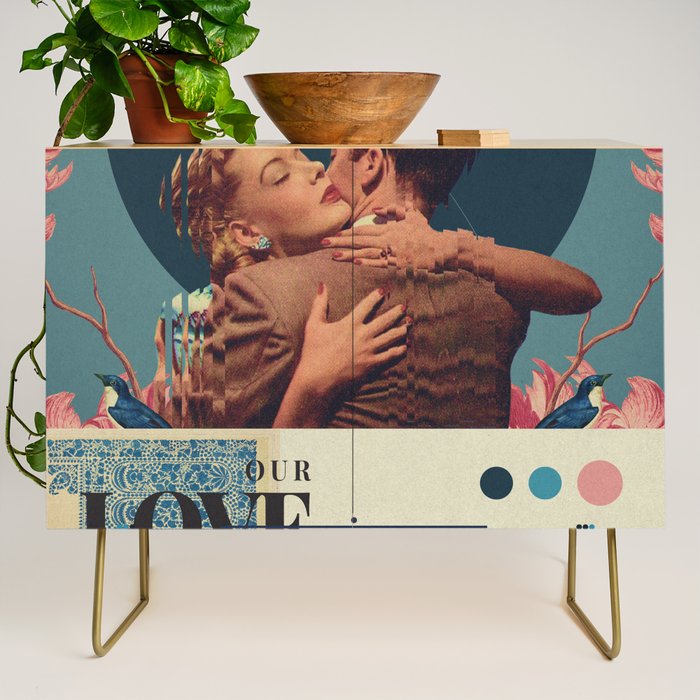 Our Love tore Time to Pieces Credenza Gallery Image 1