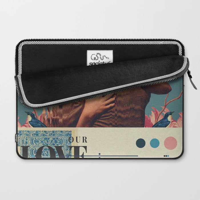 Our Love tore Time to Pieces Laptop Sleeve Gallery Image 2