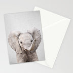 Baby Elephant - Colorful Stationery Card Gallery Image 2