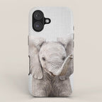 Baby Elephant - Colorful iPhone Case Gallery Image 1