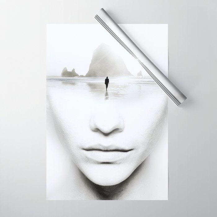 in thoughts Wrapping Paper Gallery Image 1