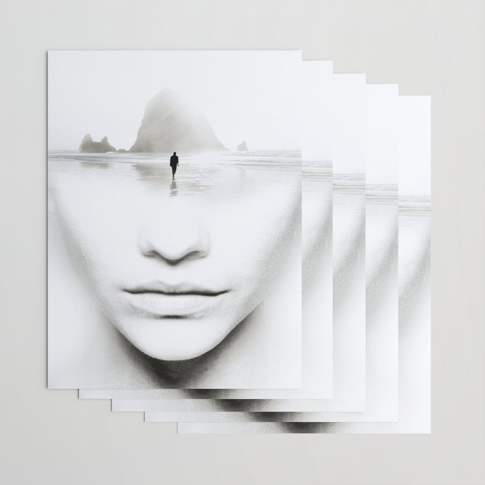 in thoughts Wrapping Paper Gallery Image 3