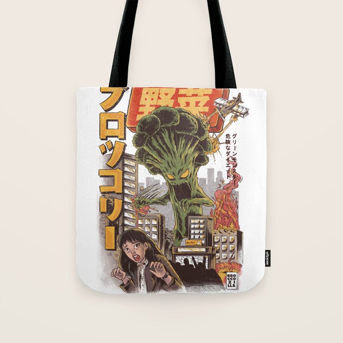 Broccozilla Tote Bag Gallery Image 1