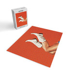 These Boots - Burnt Orange Jigsaw Puzzle Gallery Image 2
