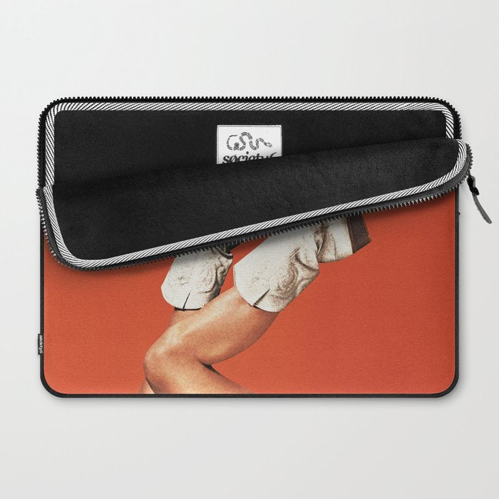 These Boots - Burnt Orange Laptop Sleeve Gallery Image 2