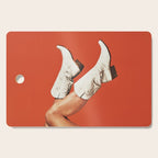 These Boots - Burnt Orange Cutting Board Gallery Image 1