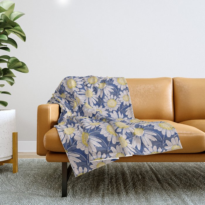 Echinacea Throw Blanket Gallery Image 1