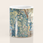 Antique French Verdure Chateau Fountain Tapestry Coffee Mug Gallery Image 4