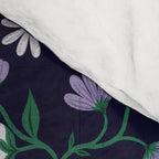 Dark Gothic Floral Garden Flowers and Eyes Creepy Halloween Comforter Gallery Image 4