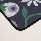 Dark Gothic Floral Garden Flowers and Eyes Creepy Halloween Desk Mat Gallery Image 4