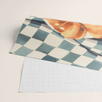 Morning Croissants and Coffee Bliss Wrapping Paper Gallery Image 2