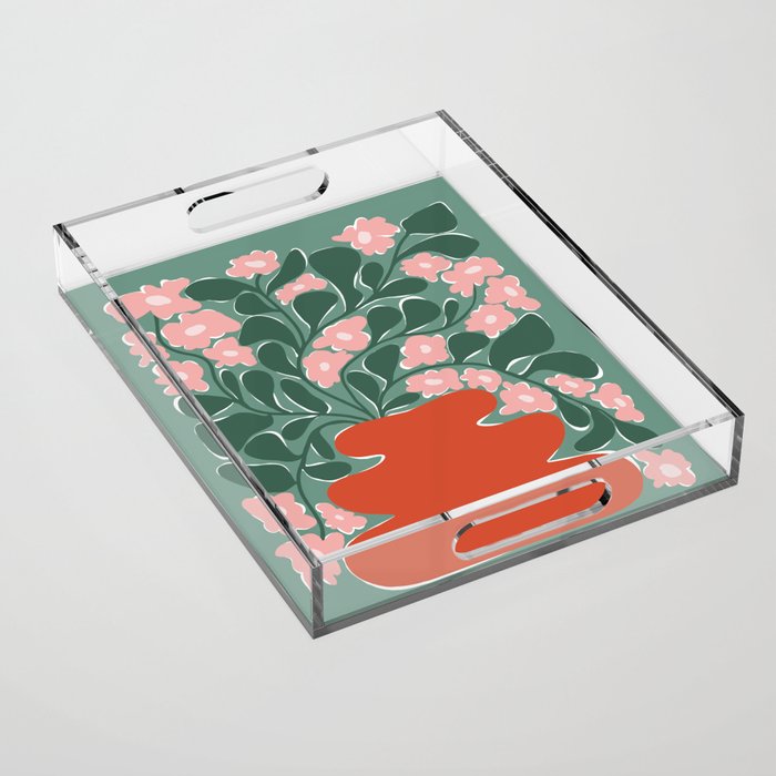 magic flower pot 3 Acrylic Tray Gallery Image 1