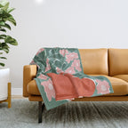 magic flower pot 3 Throw Blanket Gallery Image 1