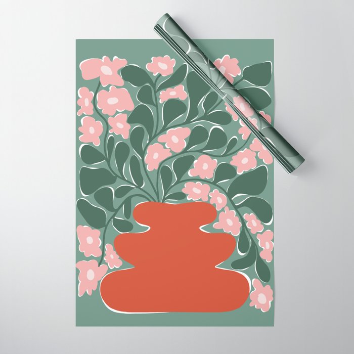 magic flower pot 3 Wrapping Paper Gallery Image 1