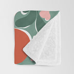 magic flower pot 3 Throw Blanket Gallery Image 3