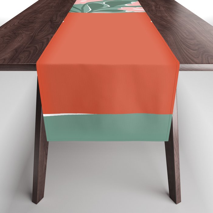 magic flower pot 3 Table Runner Gallery Image 1