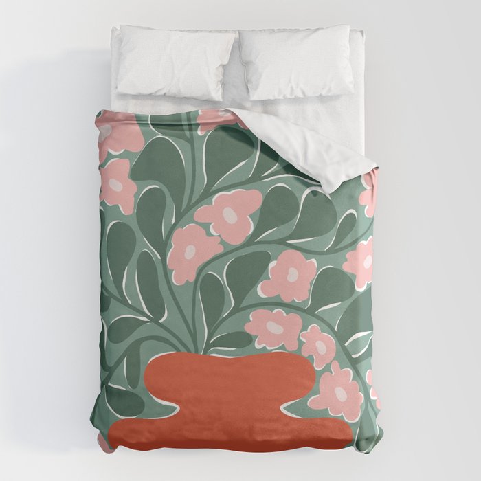 magic flower pot 3 Duvet Cover Gallery Image 6