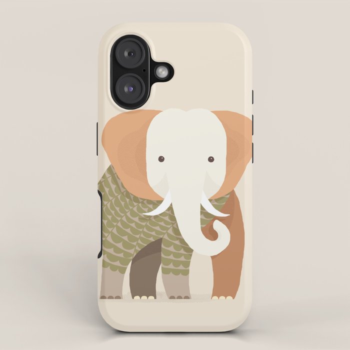 Whimsical Elephant iPhone Case Gallery Image 1