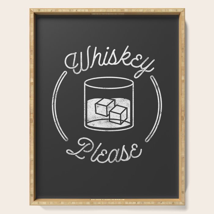 Whiskey Please 2 Serving Tray Gallery Image 1