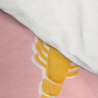 Pink Lobster Pattern Comforter Gallery Image 4