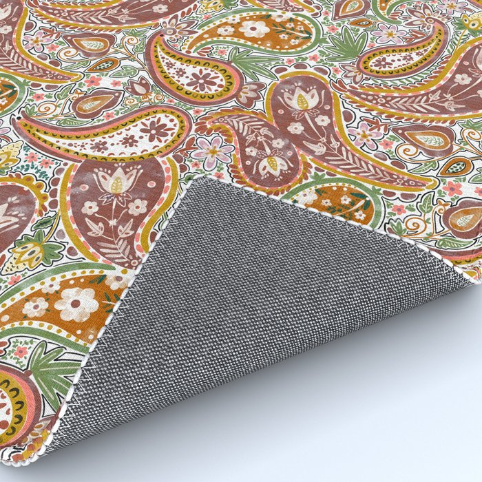 Rustic Paisley Delight Rug Gallery Image 4