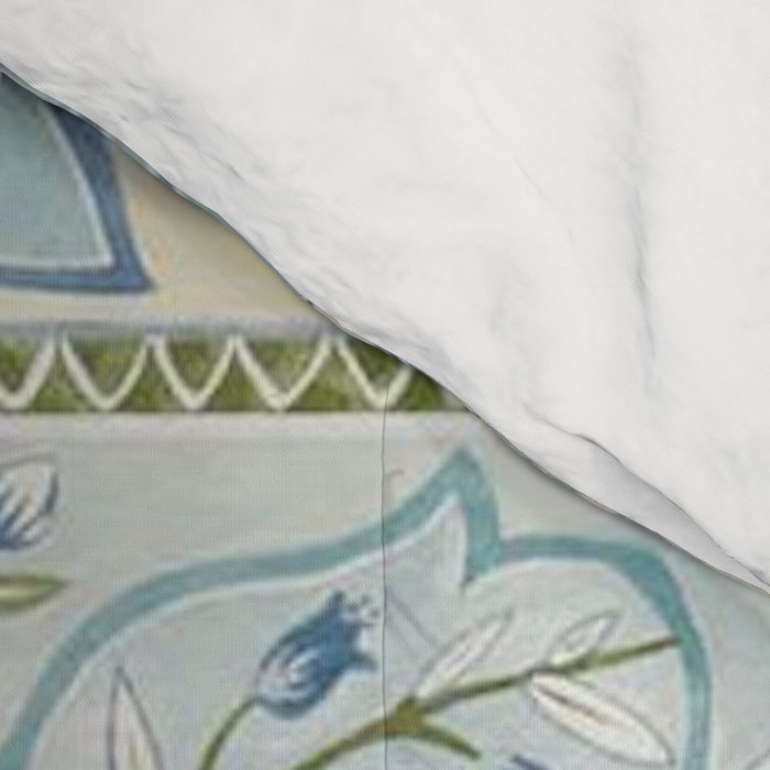William Morris Wilhelmina Melsetter Indigo Light Blue Floral Comforter Gallery Image 4