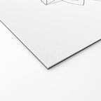 Minimal Line Art Magnolia Flowers Welcome Mat Gallery Image 2