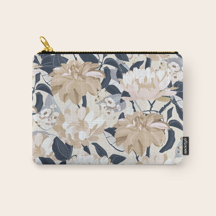 Modern Floral Carry All Pouch Gallery Image 1
