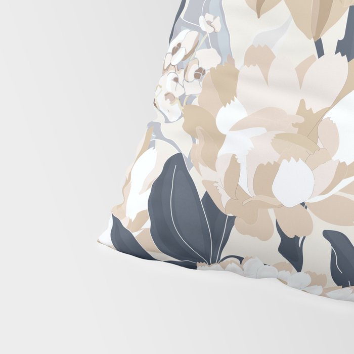 Modern Floral Pillow Sham Gallery Image 4