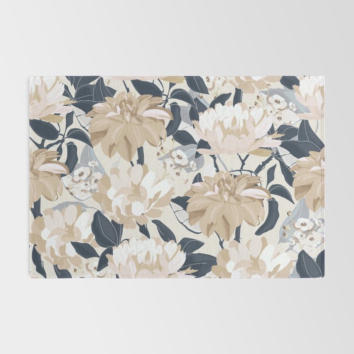 Modern Floral Rug Gallery Image 2
