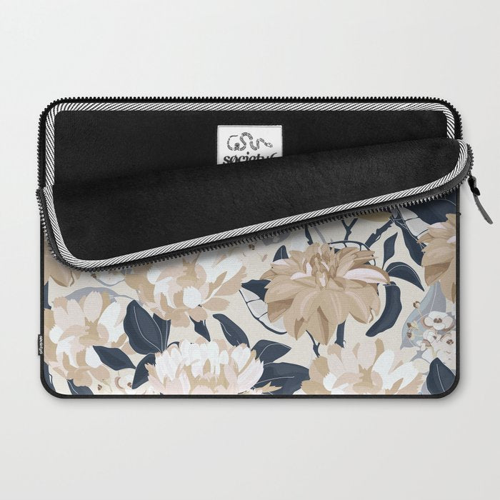 Modern Floral Laptop Sleeve Gallery Image 2