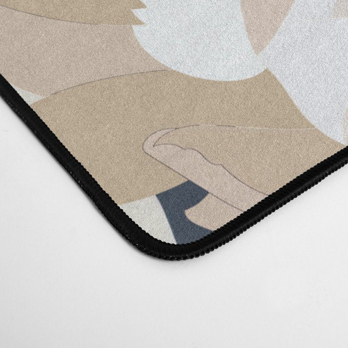 Modern Floral Desk Mat Gallery Image 4