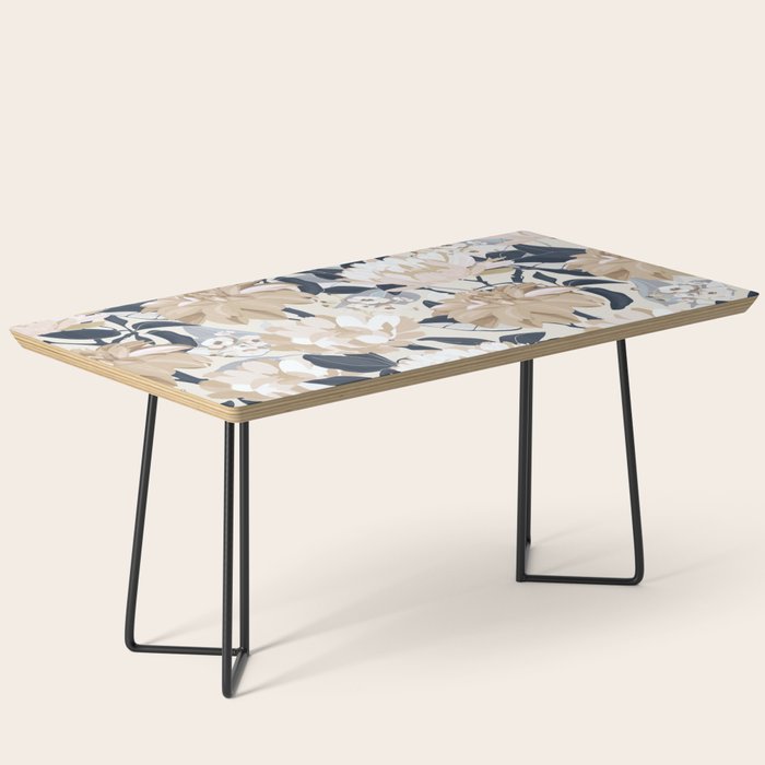 Modern Floral Coffee Table Gallery Image 1