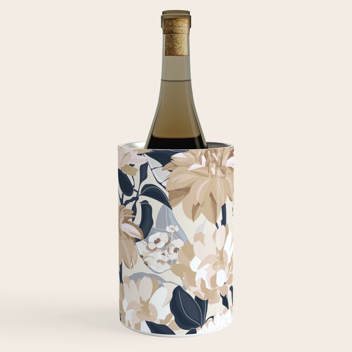 Modern Floral Wine Chiller Gallery Image 2