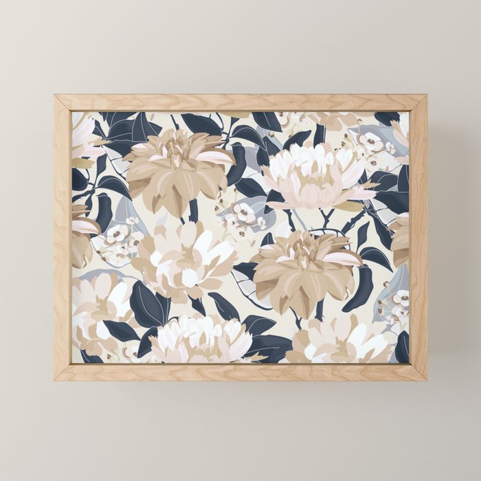 Modern Floral Mini Art Print Gallery Image 1