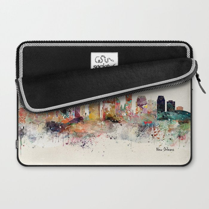 new orleans skyline Laptop Sleeve Gallery Image 2