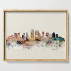 new orleans skyline Serving Tray Gallery Image 1